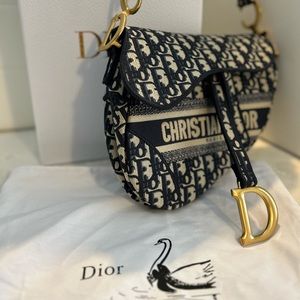 Christian Dior SADDLE BAG WITH STRAP